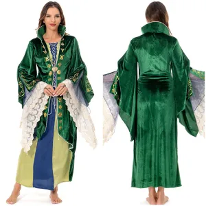 Hocus Pocus 2 Winifred Sanderson Cosplay Costume Dress Outfits Halloween Carnival Suit