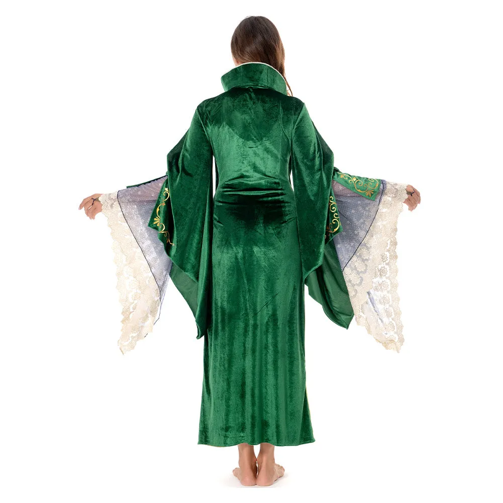 Hocus Pocus 2 Winifred Sanderson Cosplay Costume Dress Outfits Halloween Carnival Suit