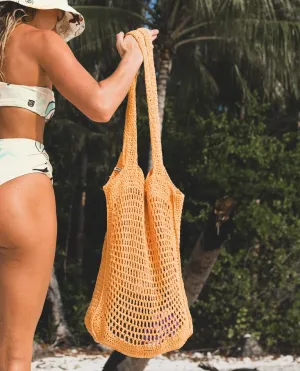 Holiday Crochet *L Tote Bag