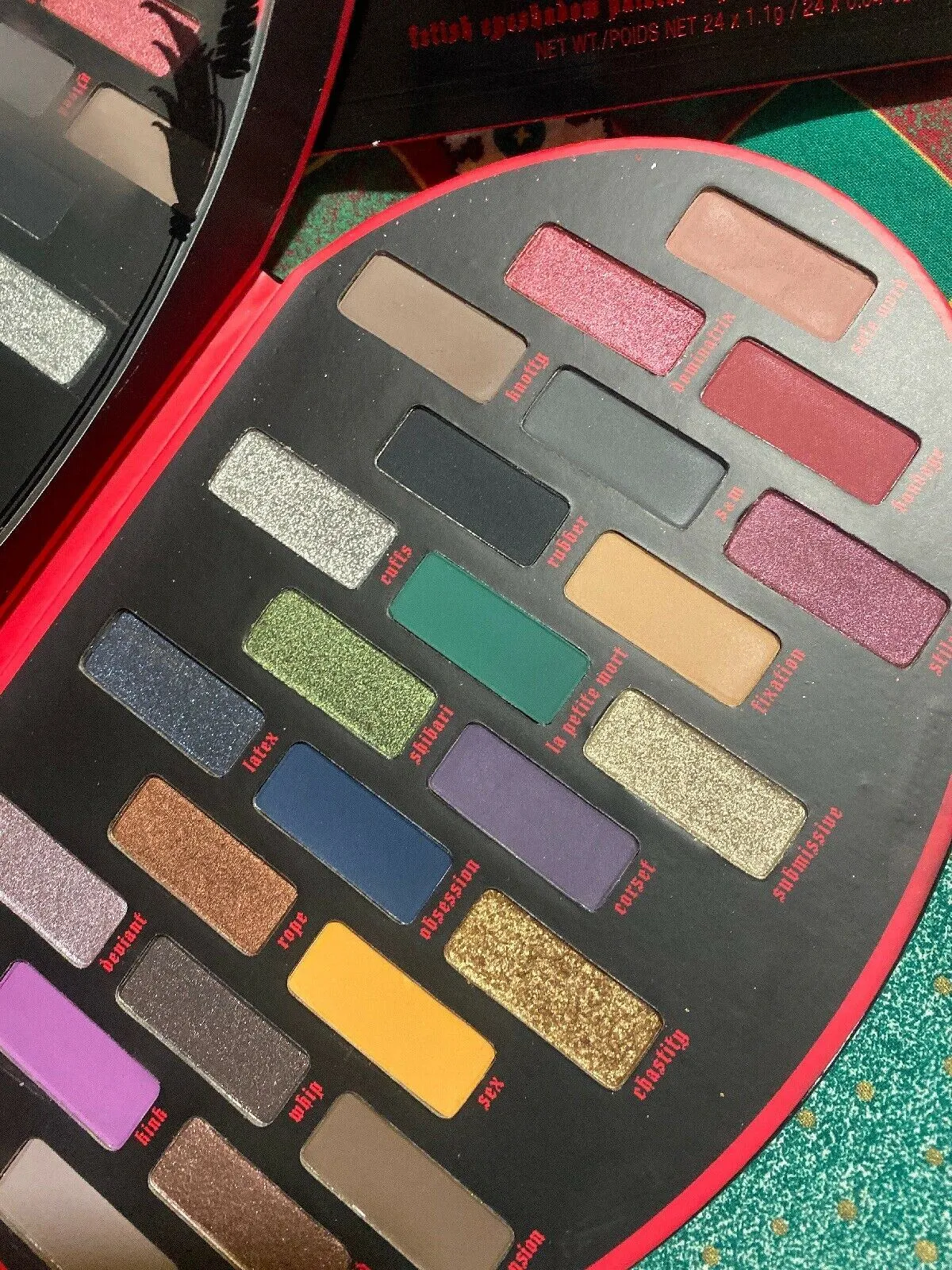 HOLIDAY SALE BNIB Kat Von D Fetish Eyeshadow Palette KVD w/receipt