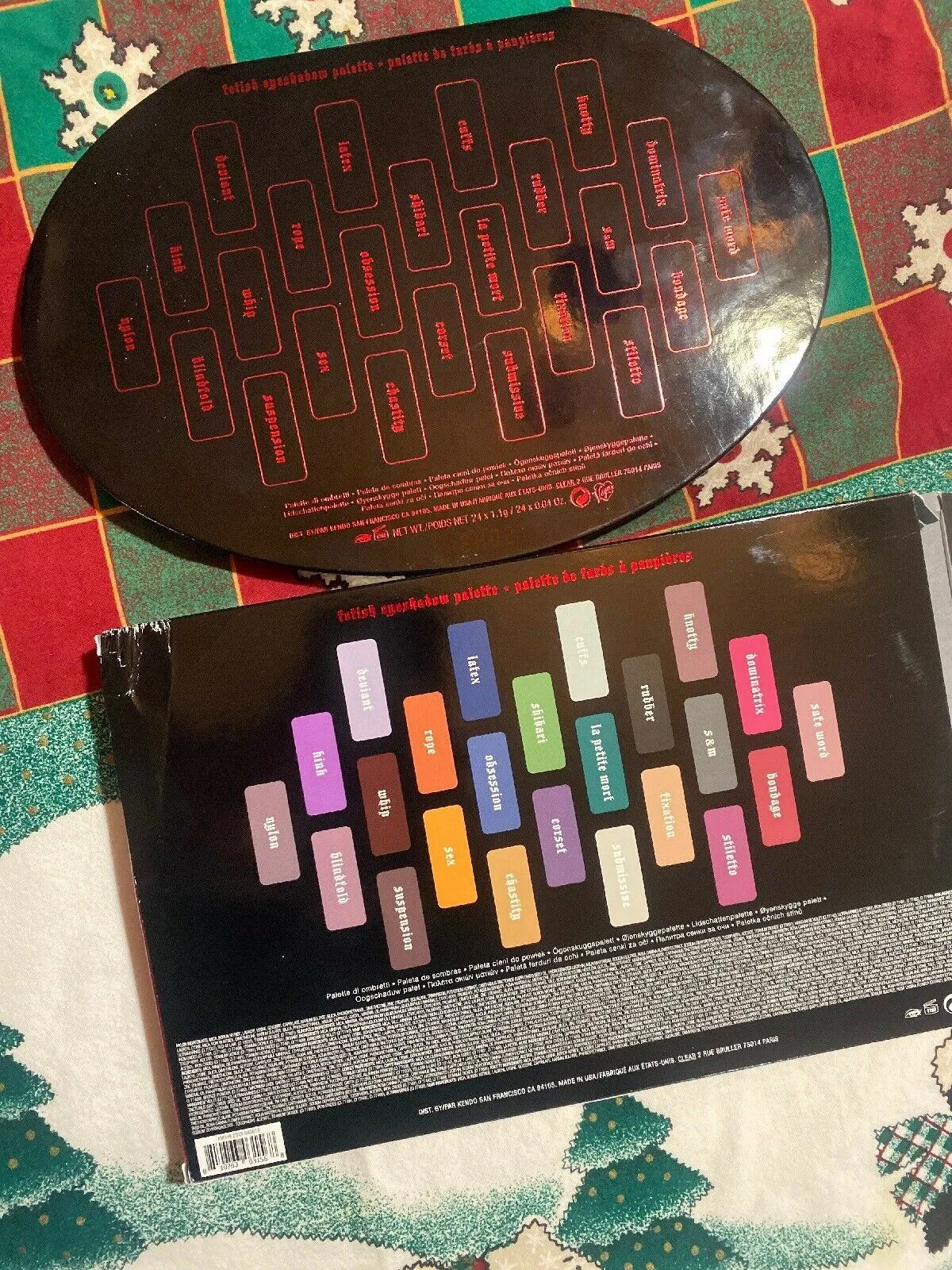HOLIDAY SALE BNIB Kat Von D Fetish Eyeshadow Palette KVD w/receipt