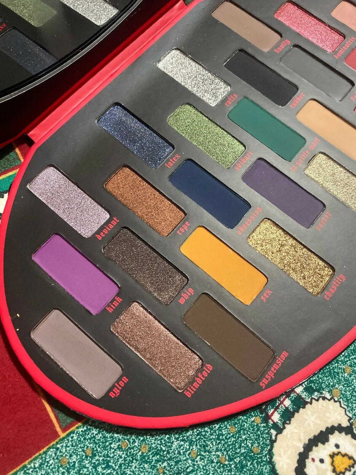 HOLIDAY SALE BNIB Kat Von D Fetish Eyeshadow Palette KVD w/receipt
