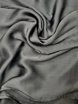 Honey Satin Hijab - Black