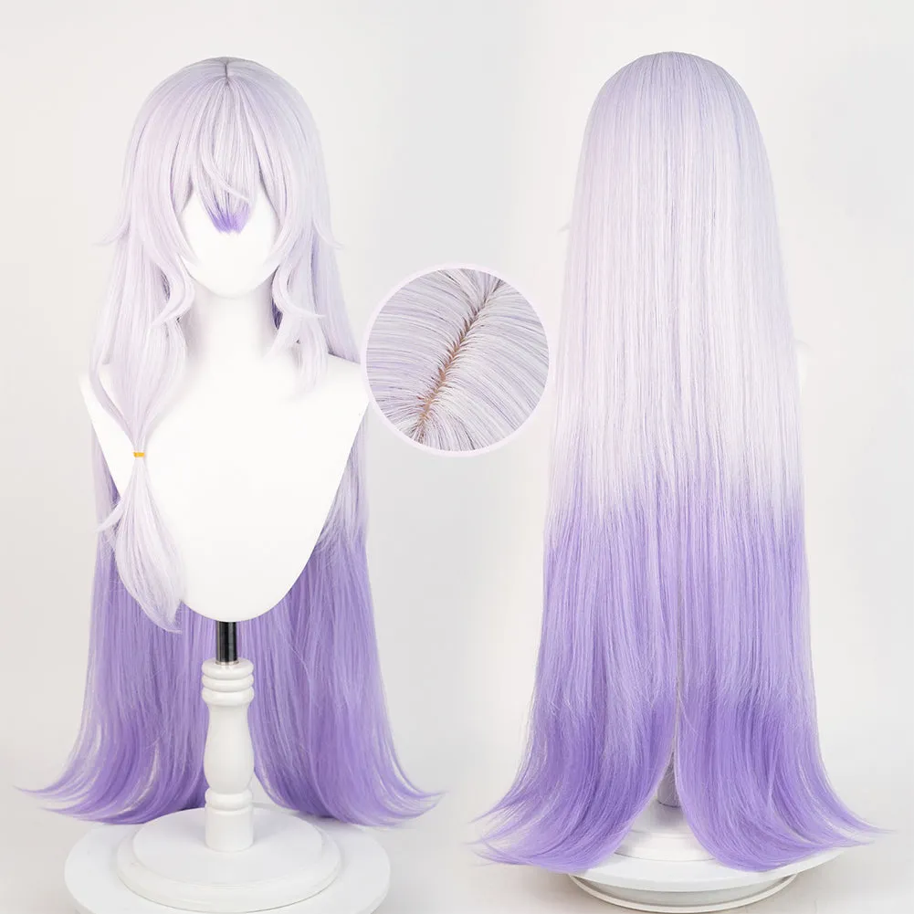 Honkai: Star Rail Black Swan Game Character Cosplay Purple Wig Heat Resistant Synthetic Hair
