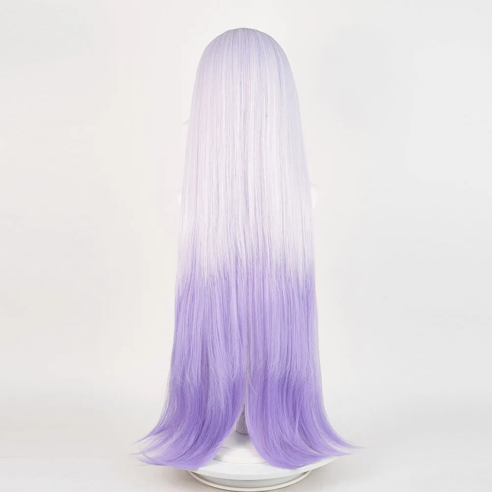 Honkai: Star Rail Black Swan Game Character Cosplay Purple Wig Heat Resistant Synthetic Hair