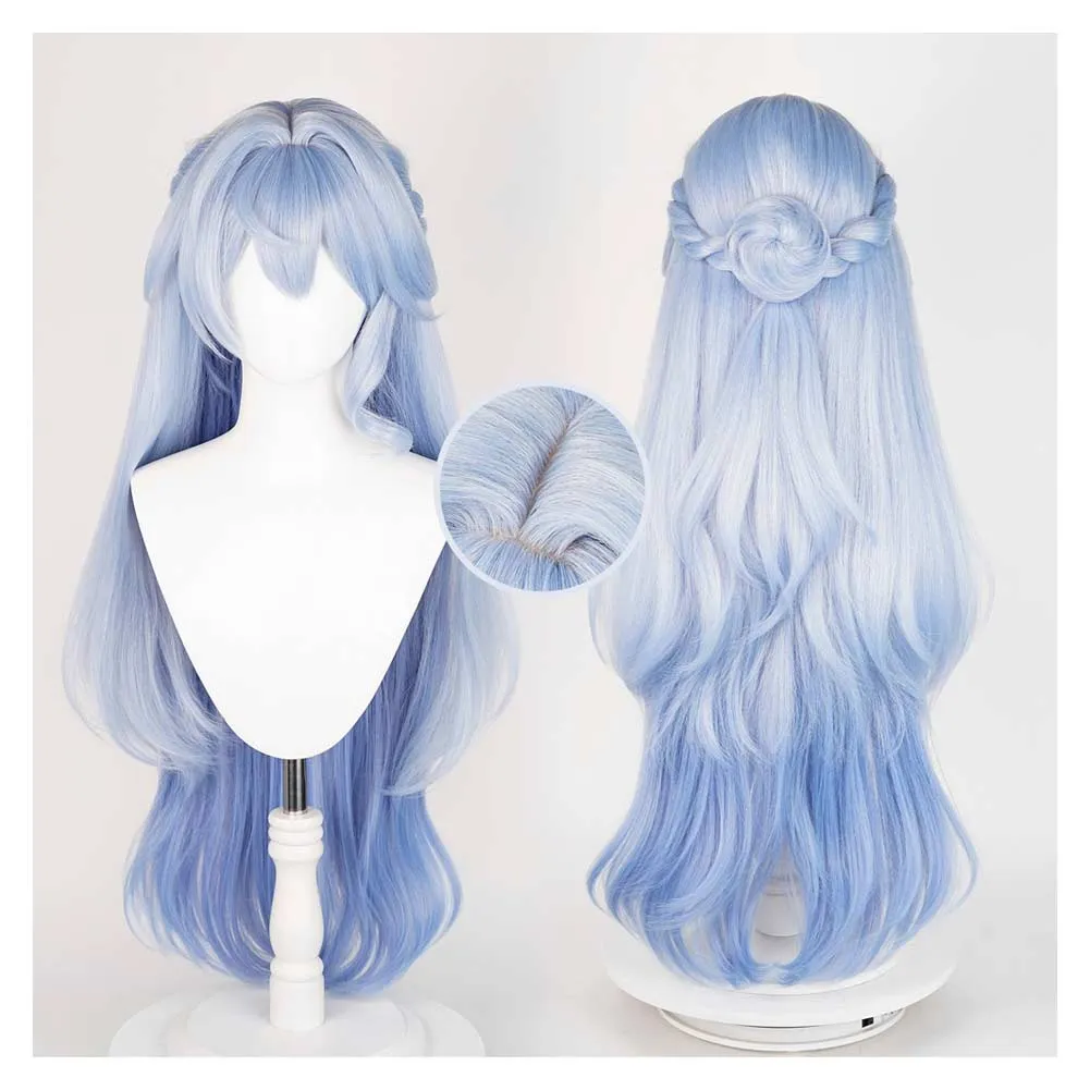Honkai: Star Rail Robin Game Character Cosplay Blue Wig Heat Resistant Synthetic Hair