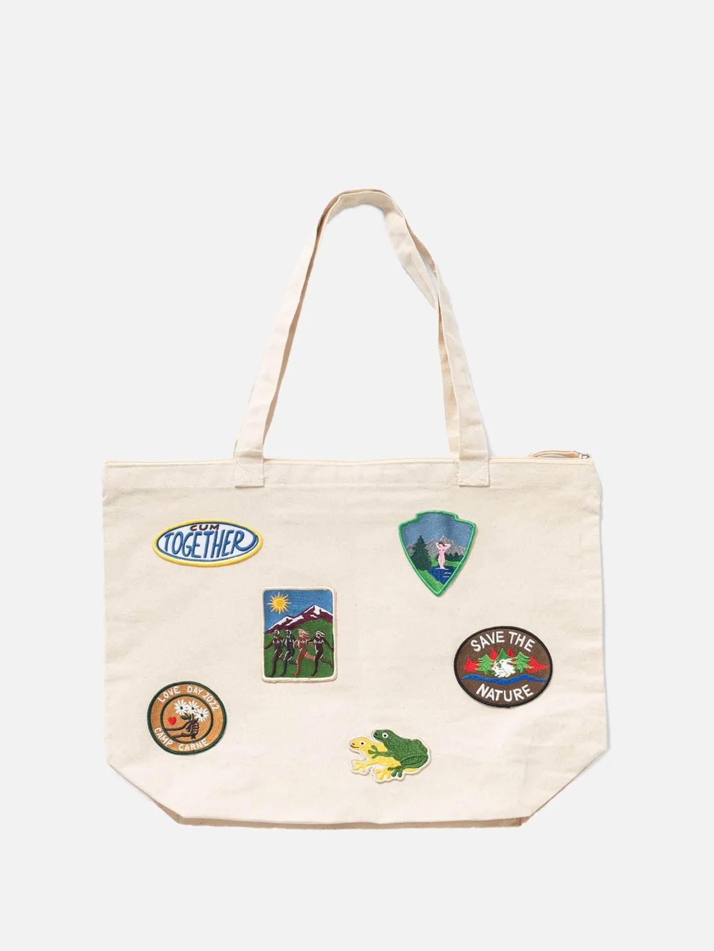 Hot Summer Memories Tote Bag - Beige