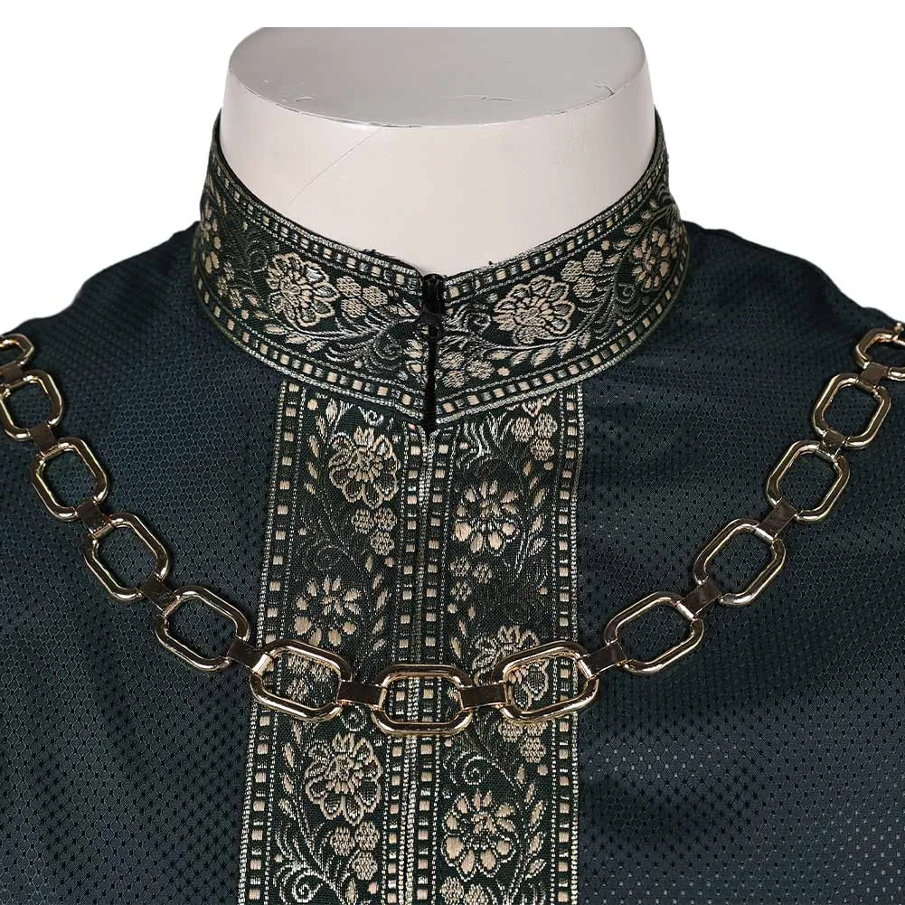 House of the Dragon 2 King Aegon Targaryen Court Robe Clothes Cosplay Costume Outfits
