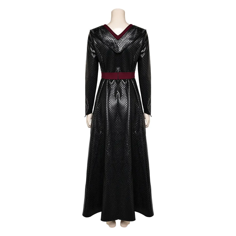 House of the Dragon Rhaenys Targaryen Black Dress Cosplay Costume Outfits