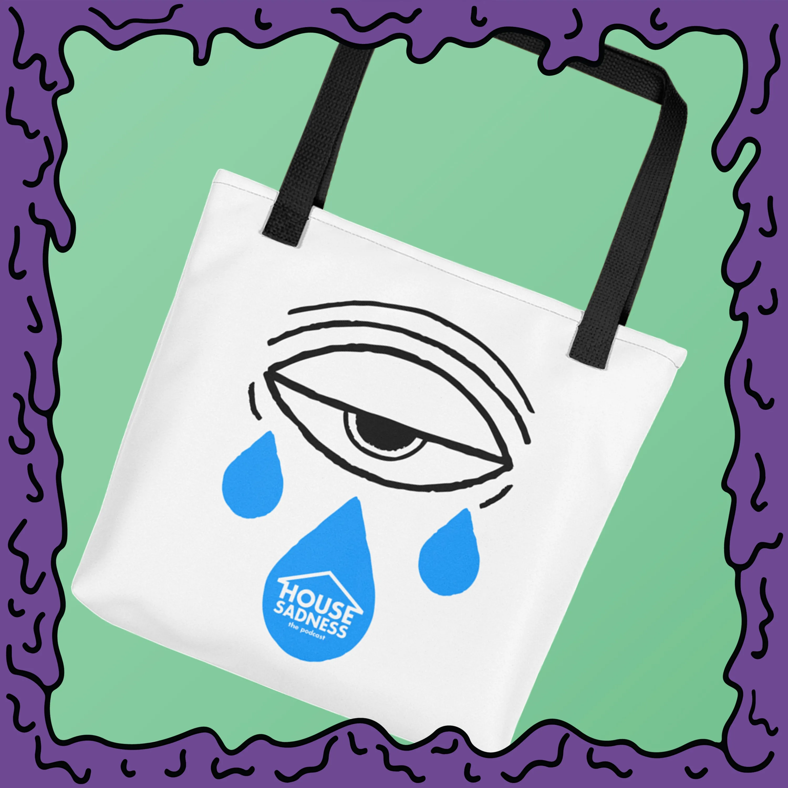 House Sadness - Cryball - Tote bag