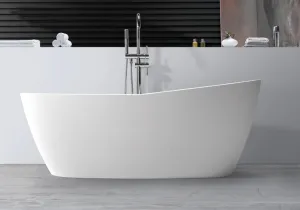 Hugi Stone Bath with Raised End - 1650mm - B063