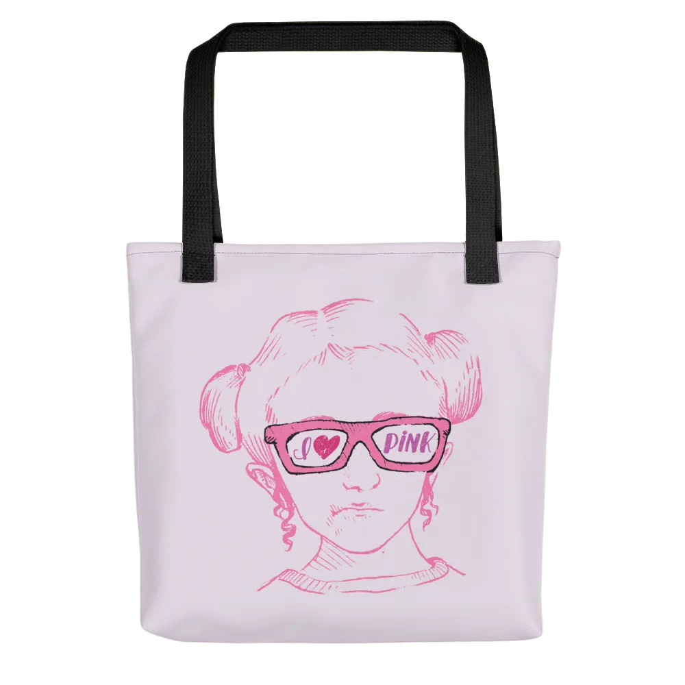 I Love Pink (Esperanza - Raising Dion) Tote Bag