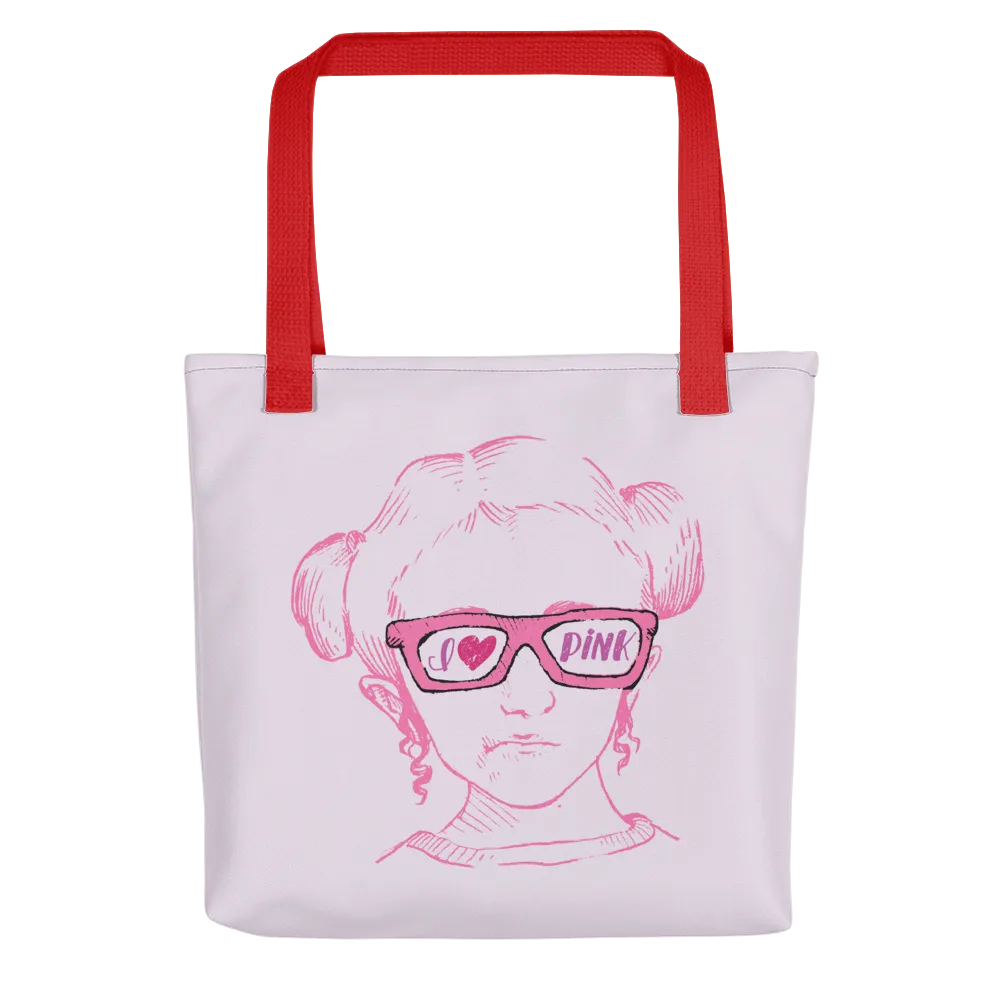 I Love Pink (Esperanza - Raising Dion) Tote Bag
