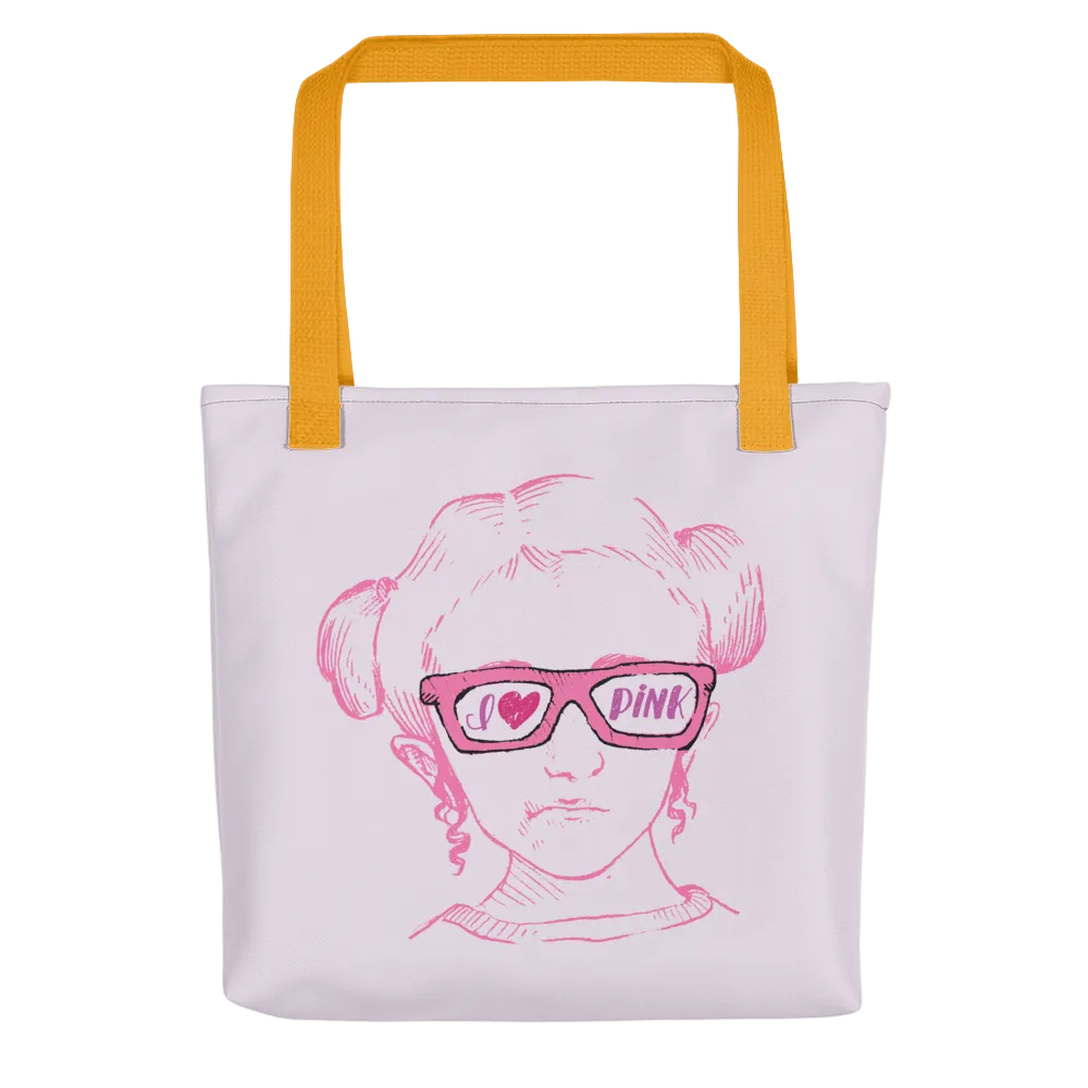I Love Pink (Esperanza - Raising Dion) Tote Bag