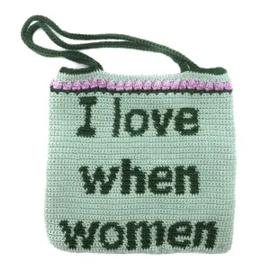I Love When Women Tote Bag