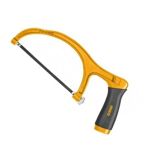 Ingco 6" Mini Hacksaw Frame with Aluminum Body – MHHF1503