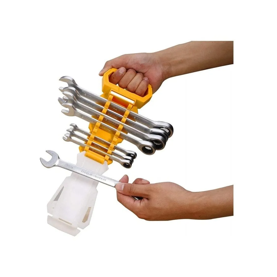 Ingco 8-Piece Ratchet Spanner Set 8-19mm – HKSPAR1082