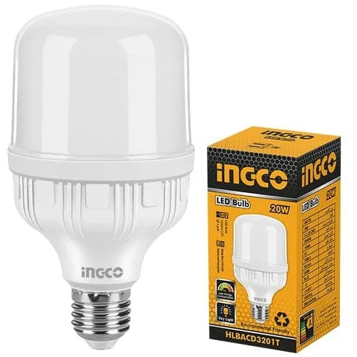 Ingco LED T-Bulb Daylight Color – 20W, 30W & 40W – HLBACD-Series