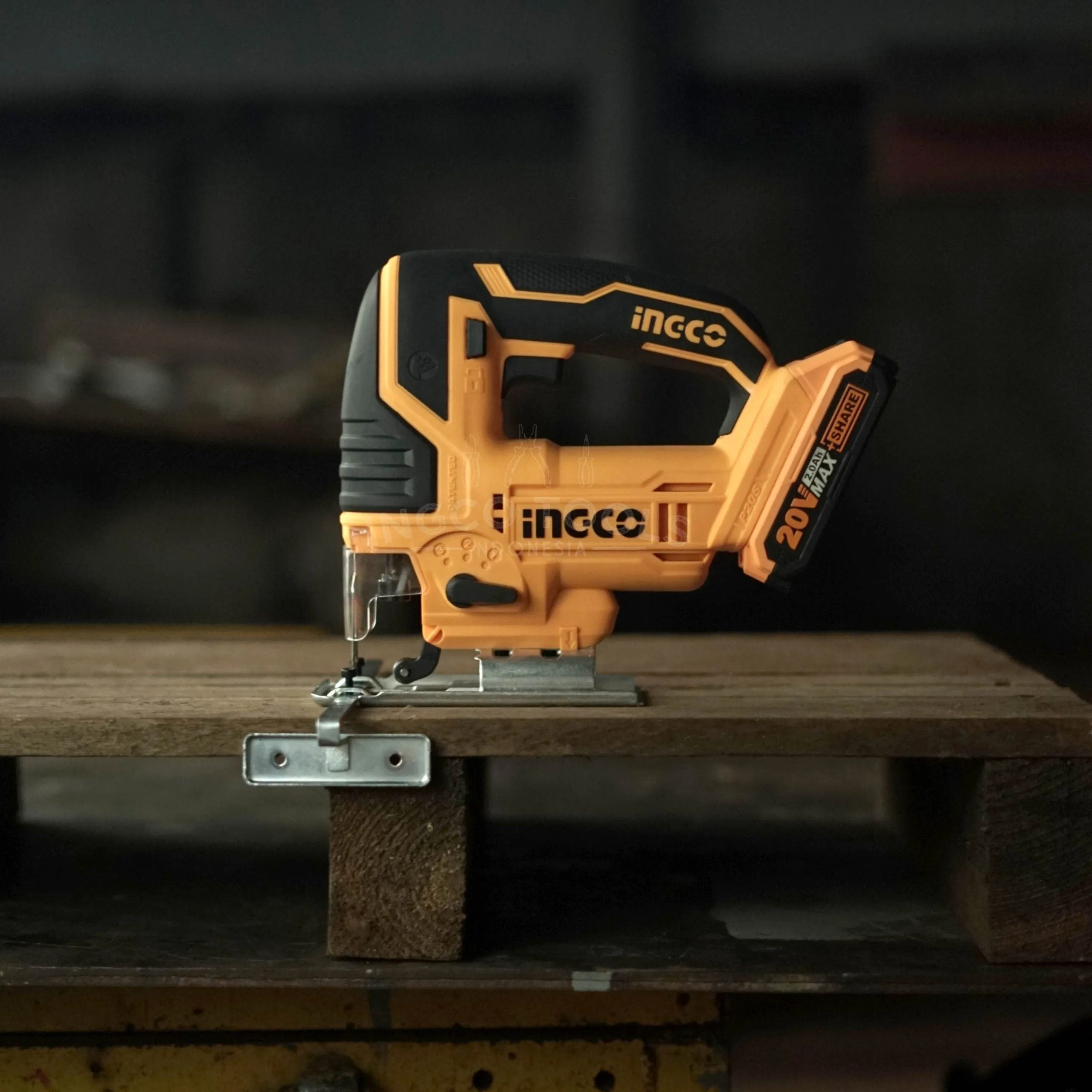 Ingco Lithium-Ion Cordless Jig Saw 20V 2.0Ah - CJSLI8501
