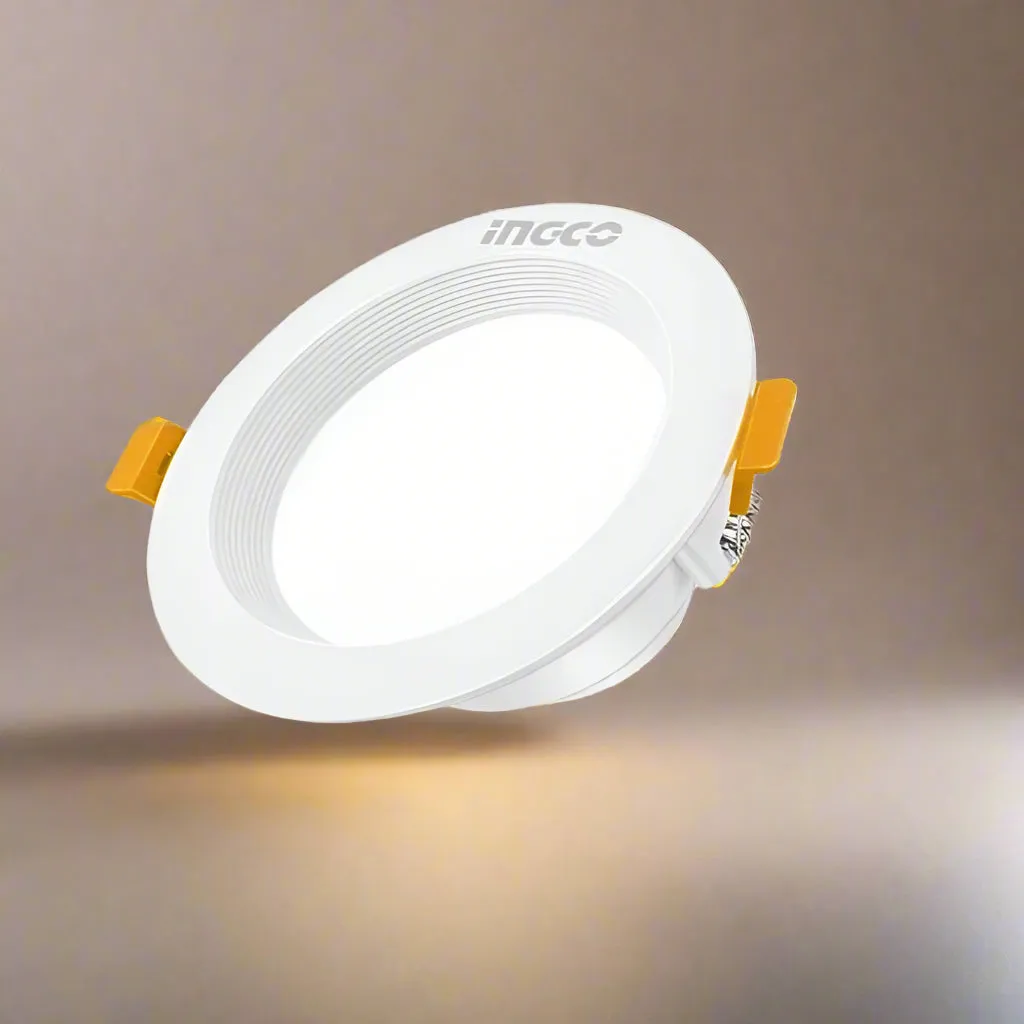 Ingco Round LED Panel Light – 8W & 24W with Daylight Color – HDL105081 & HDLR225241