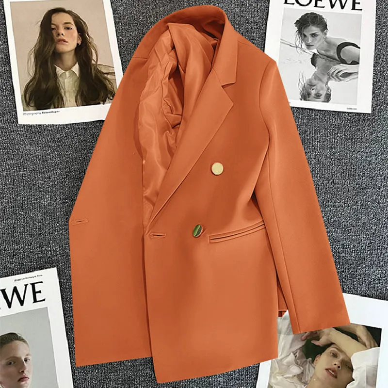INSTOCK-Korean style high-end temperament popular suit for women.
