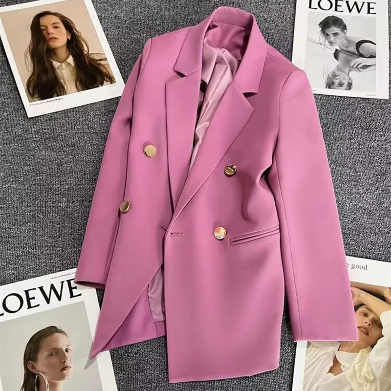 INSTOCK-Korean style high-end temperament popular suit for women.