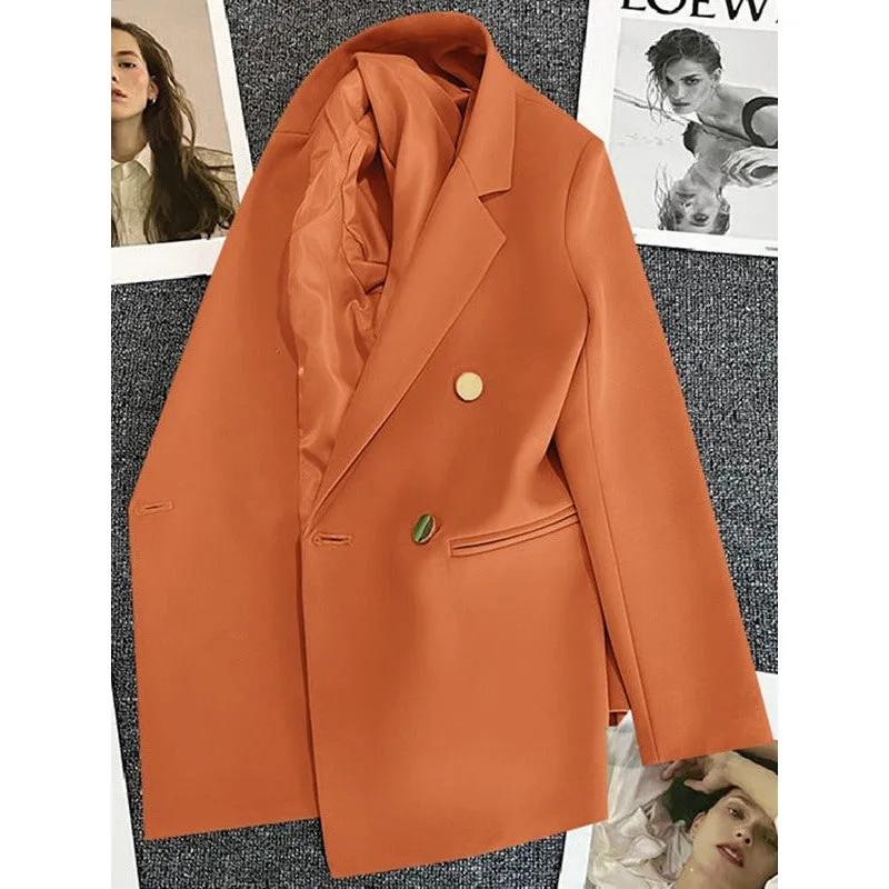 INSTOCK-Korean style high-end temperament popular suit for women.