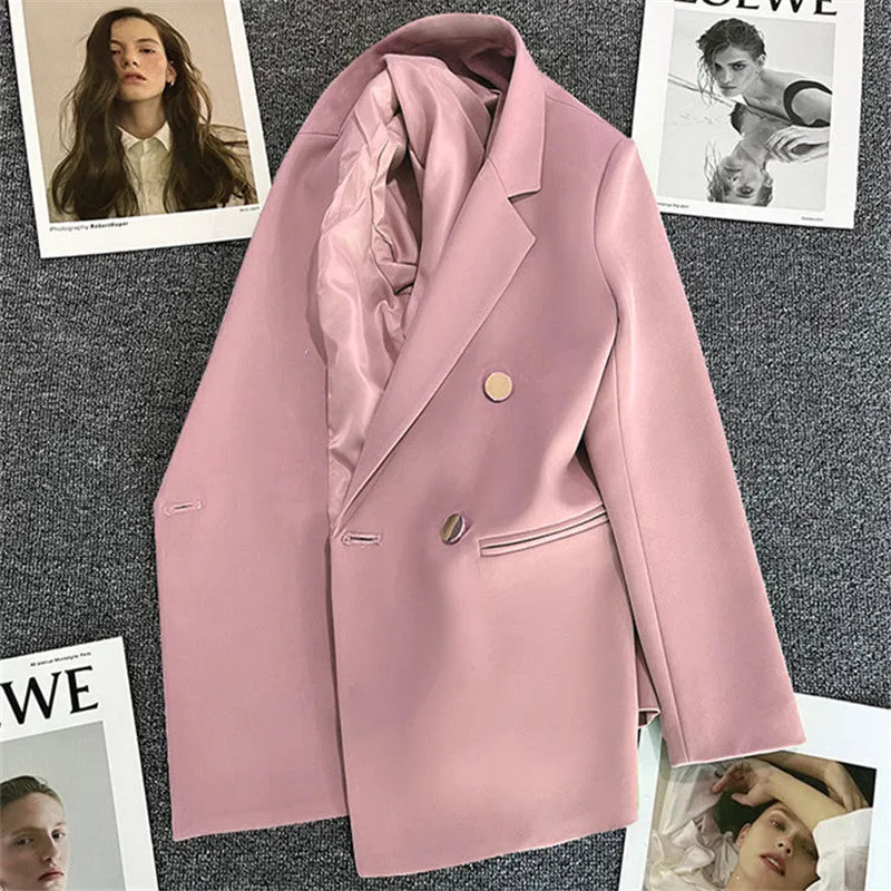 INSTOCK-Korean style high-end temperament popular suit for women.