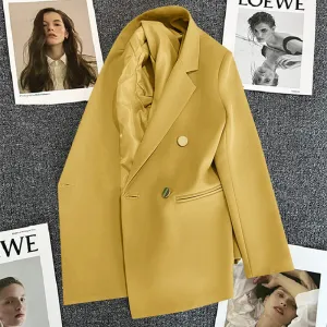 INSTOCK-Korean style high-end temperament popular suit for women.