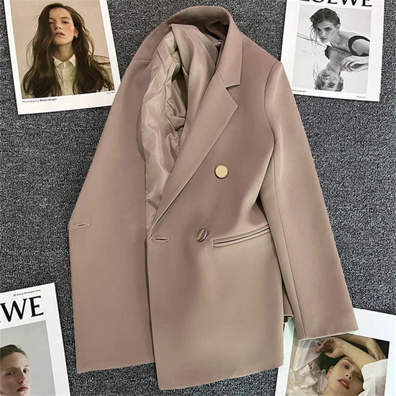 INSTOCK-Korean style high-end temperament popular suit for women.