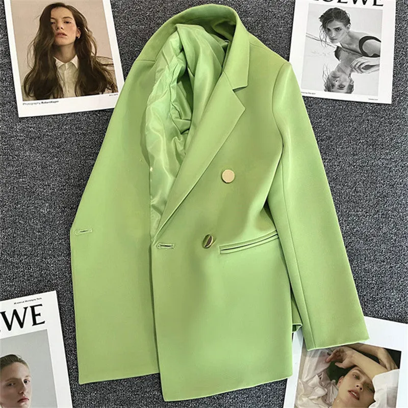 INSTOCK-Korean style high-end temperament popular suit for women.