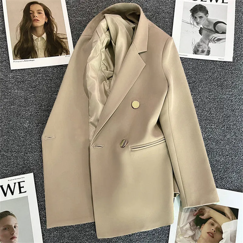 INSTOCK-Korean style high-end temperament popular suit for women.