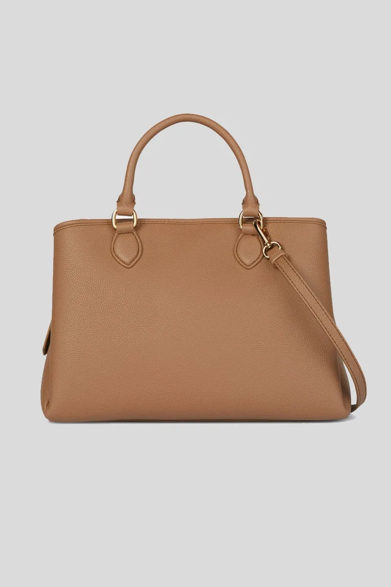 Iris Tote MD Stampa Cervo - Sepia Tint