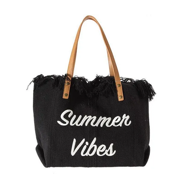 It's a Vibe- Summer Vibes Beach Tote