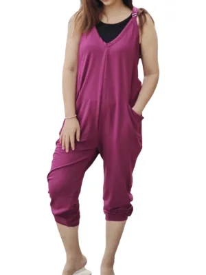 Ivy Romper in Mulberry- RTS