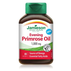 Jamieson Evening Primrose Oil 1000 mg (85 Softgels)