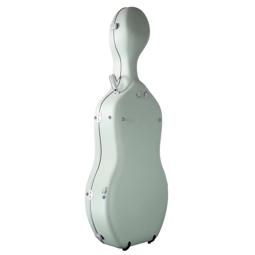 JML CL6 Carbon Fibre 2.9 Cello Case Garden Green 4/4