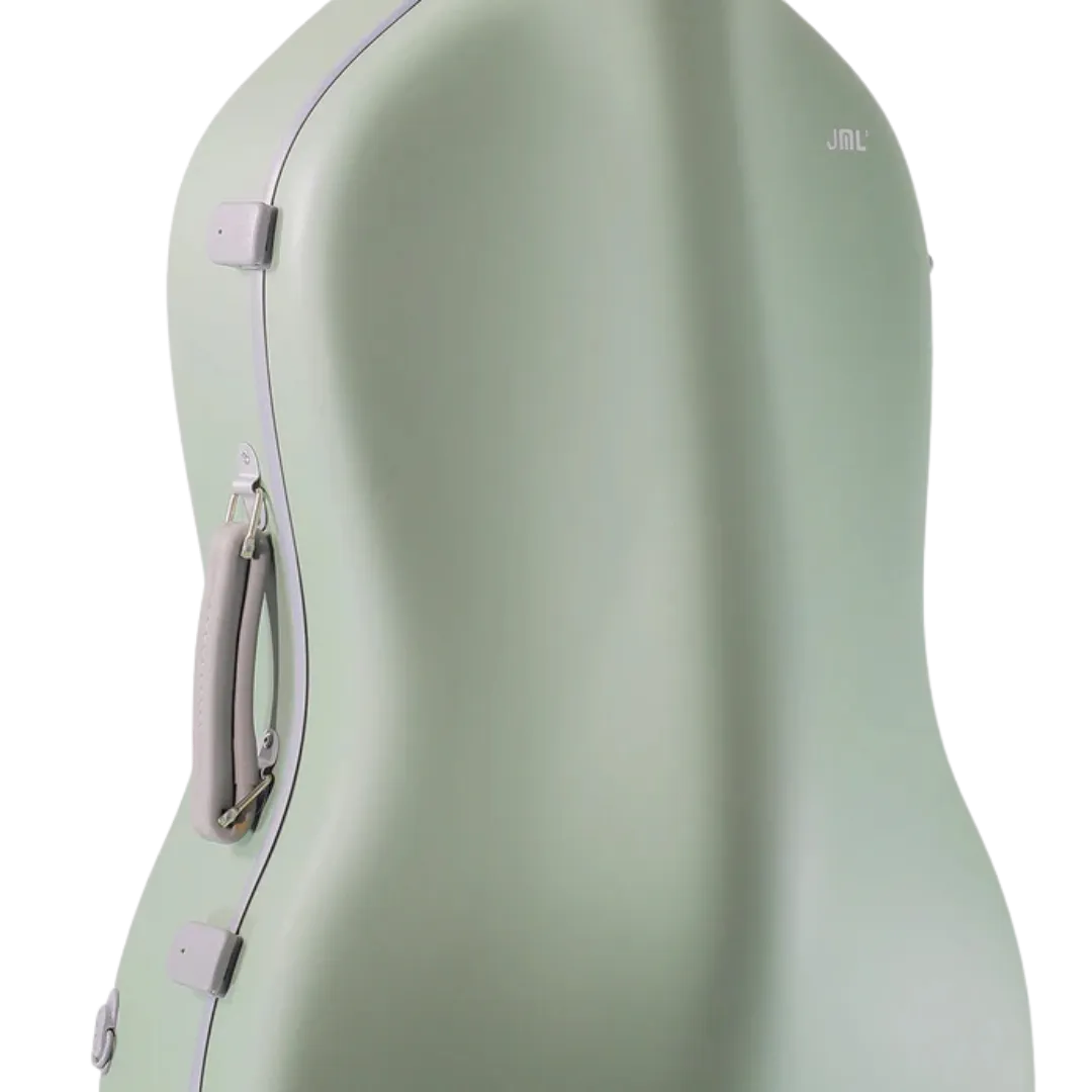JML CL6 Carbon Fibre 2.9 Cello Case Garden Green 4/4