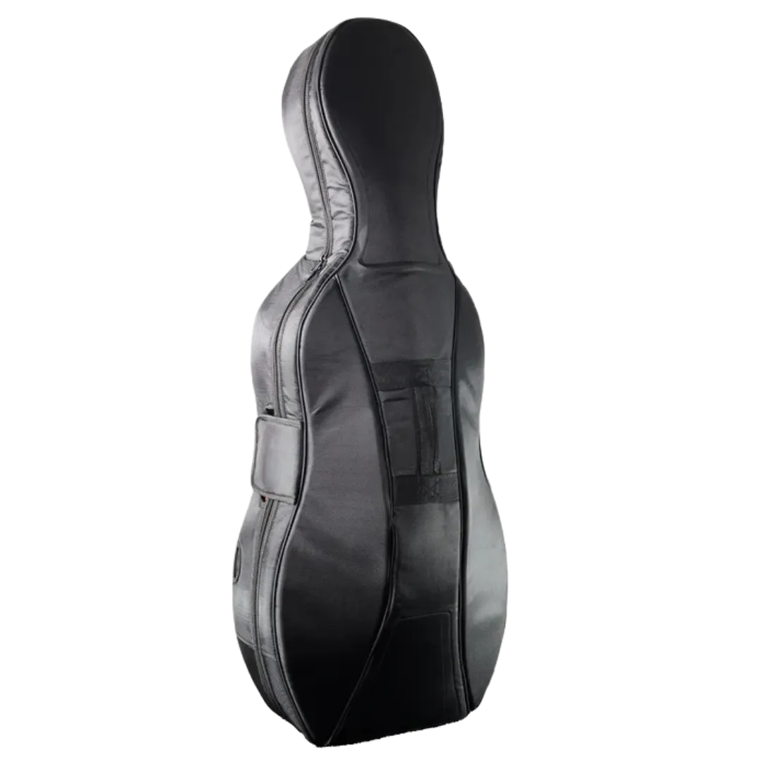 JML CL6 Carbon Fibre 2.9 Cello Case Garden Green 4/4