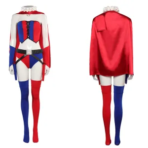 Joker Harley Quinn Original Sexy Suit Cosplay Costume Outfits