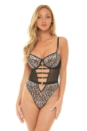 Journee Leopard Print Teddy