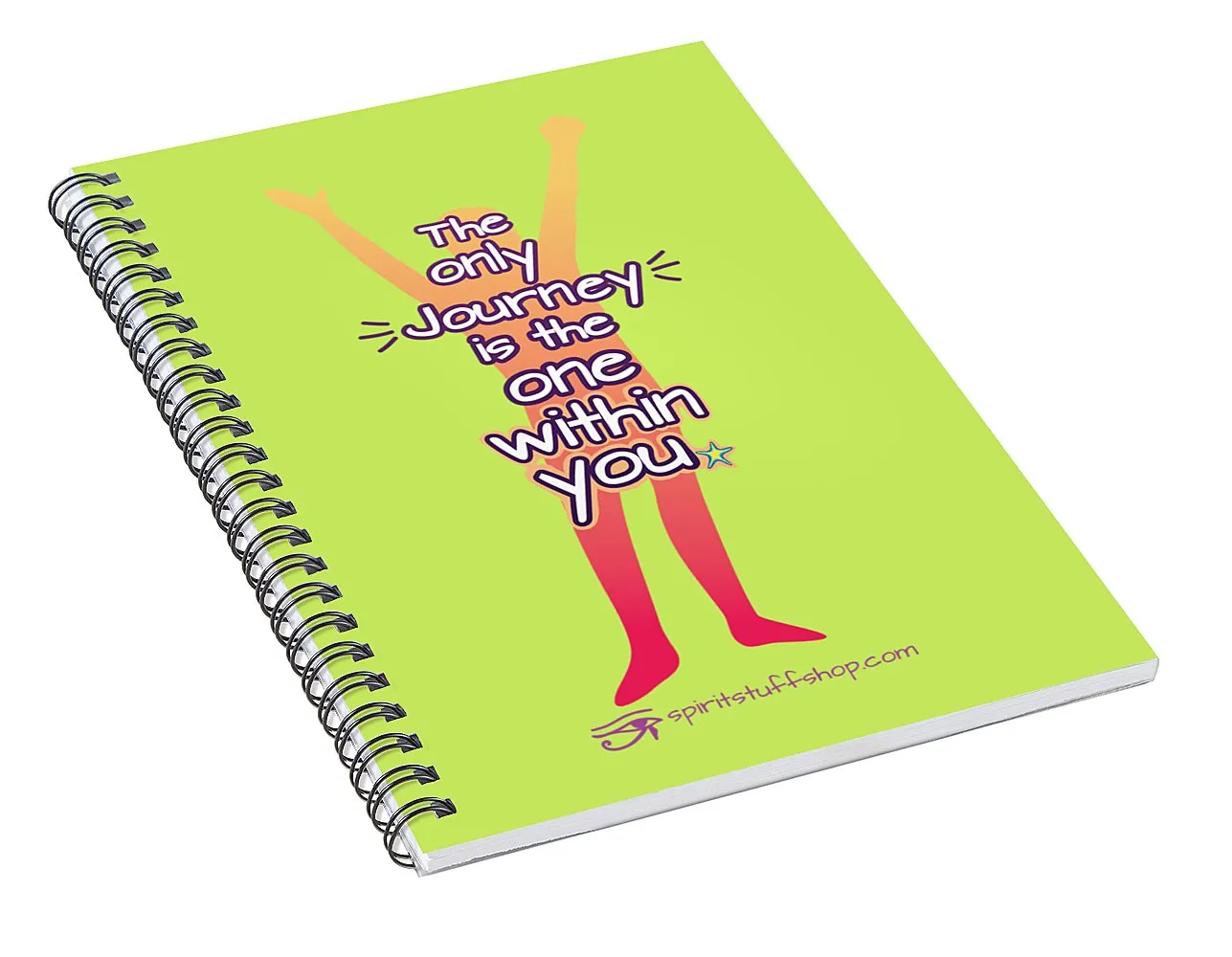 Journey - Spiral Notebook