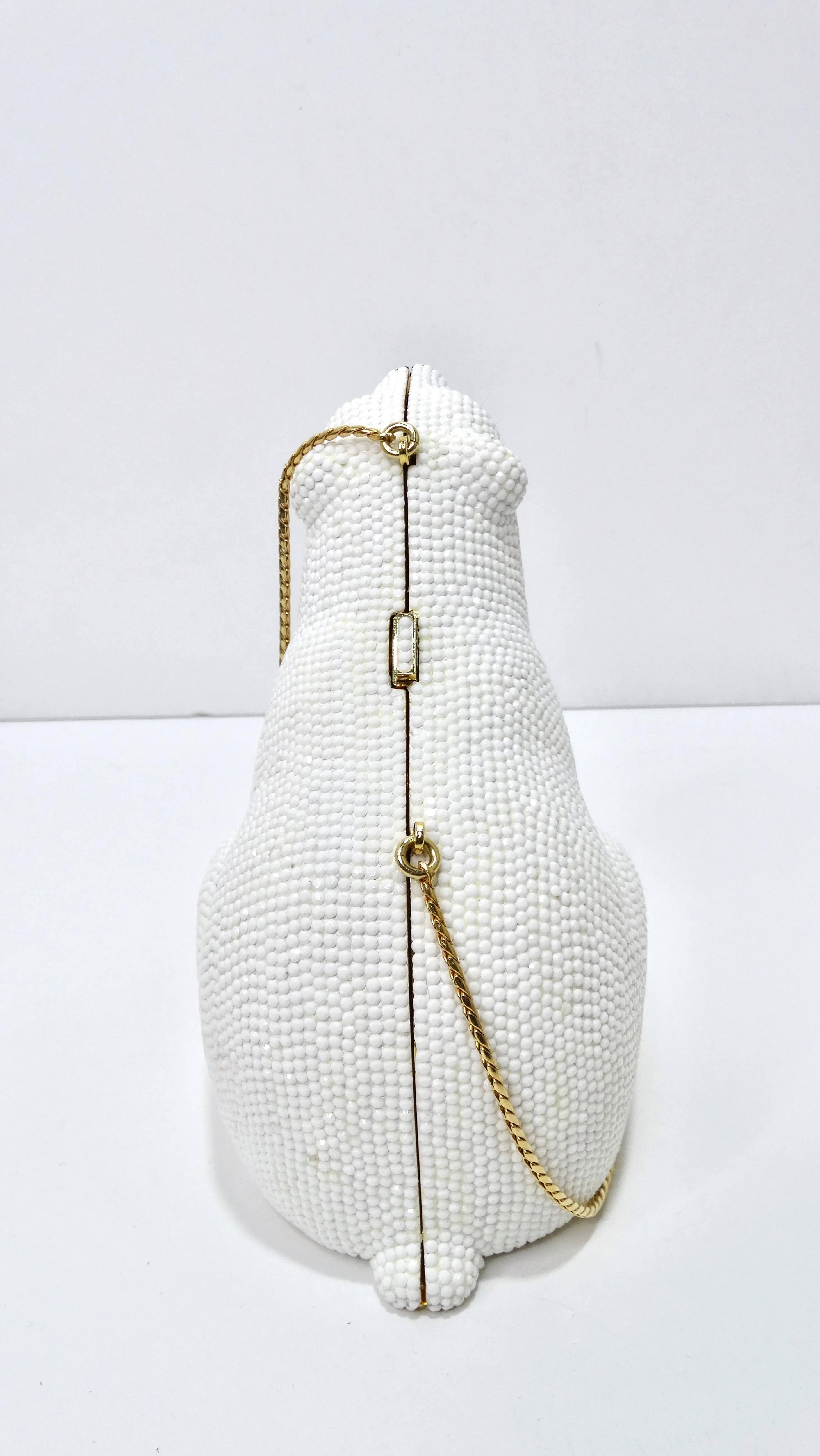 Judith Leiber Polar Bear Minaudière
