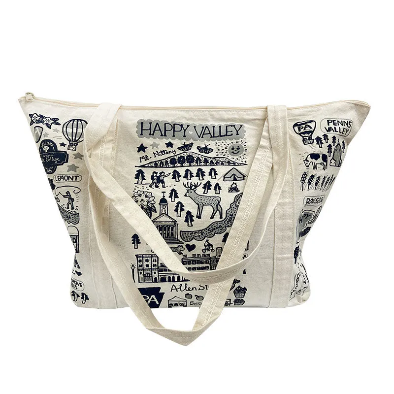 Julia Gash Weekend Canvas Tote Bag