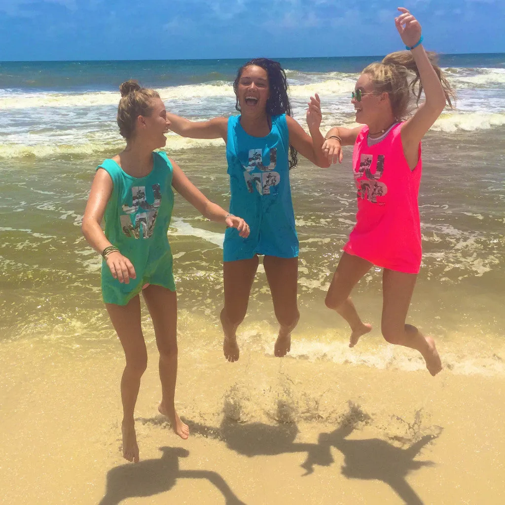 Jump Tank Top Pink Flamingo