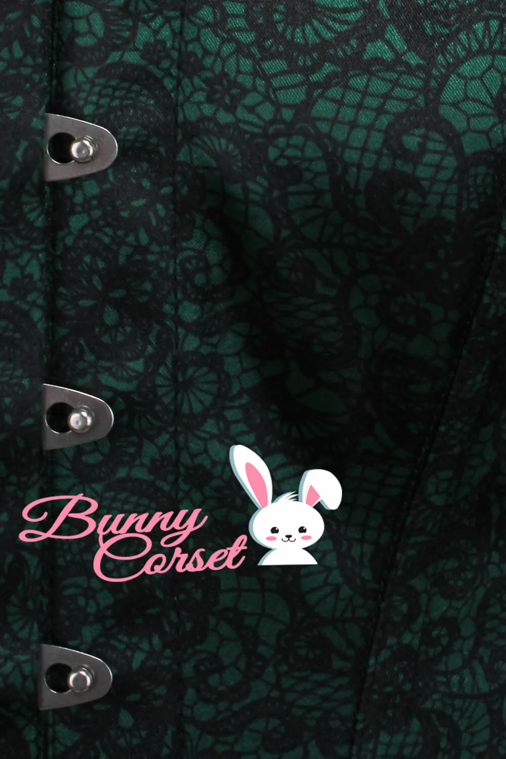 Kahnay Green Overbust Corset