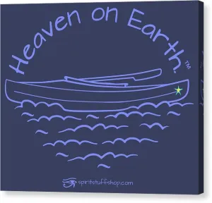Kayak Heaven On Earth - Canvas Print
