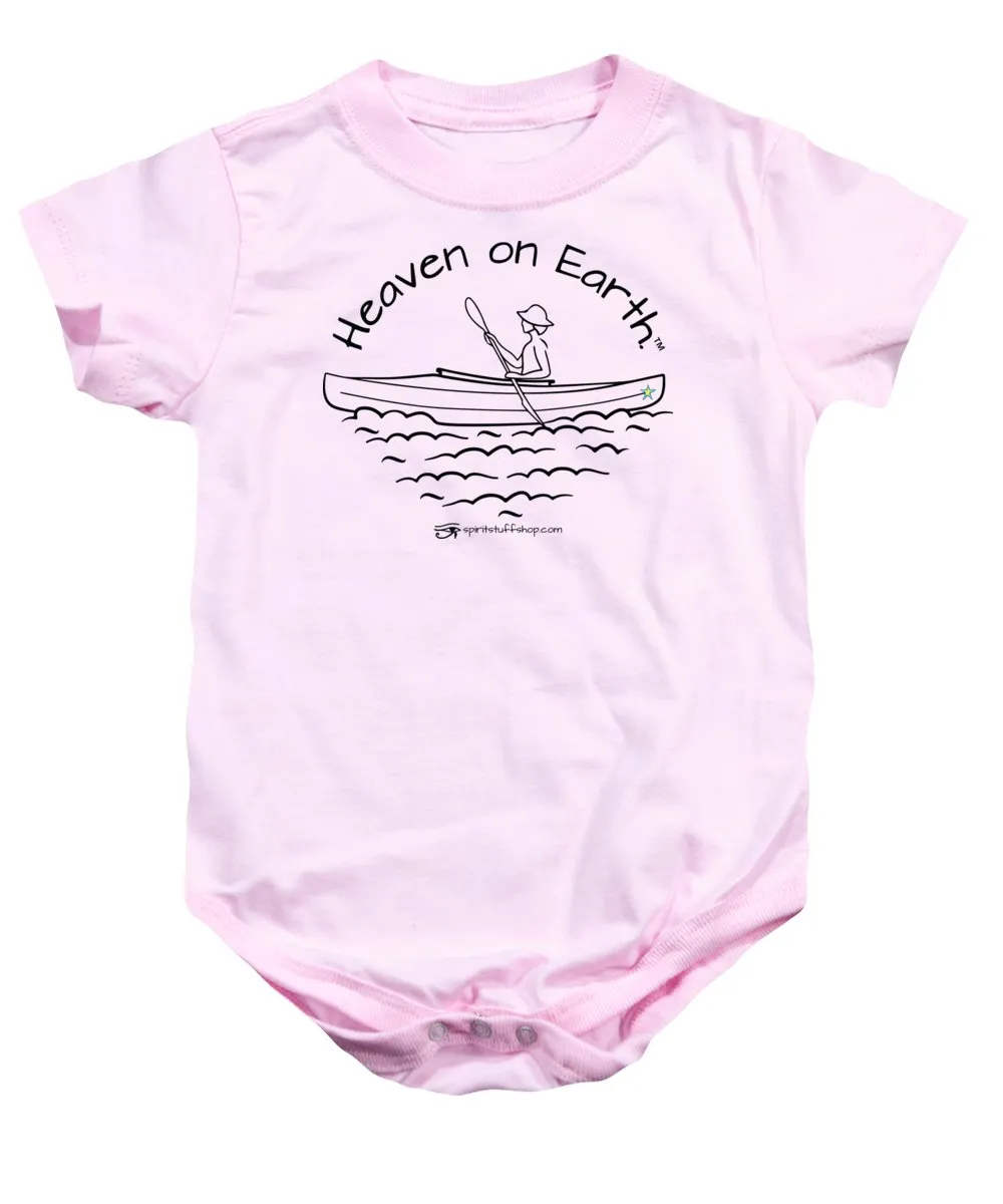 Kayaker Heaven On Earth - Baby Onesie