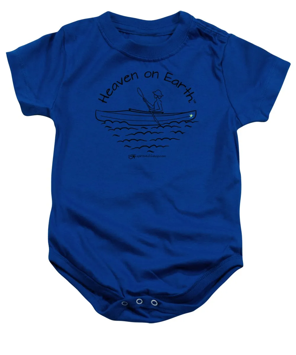 Kayaker Heaven On Earth - Baby Onesie