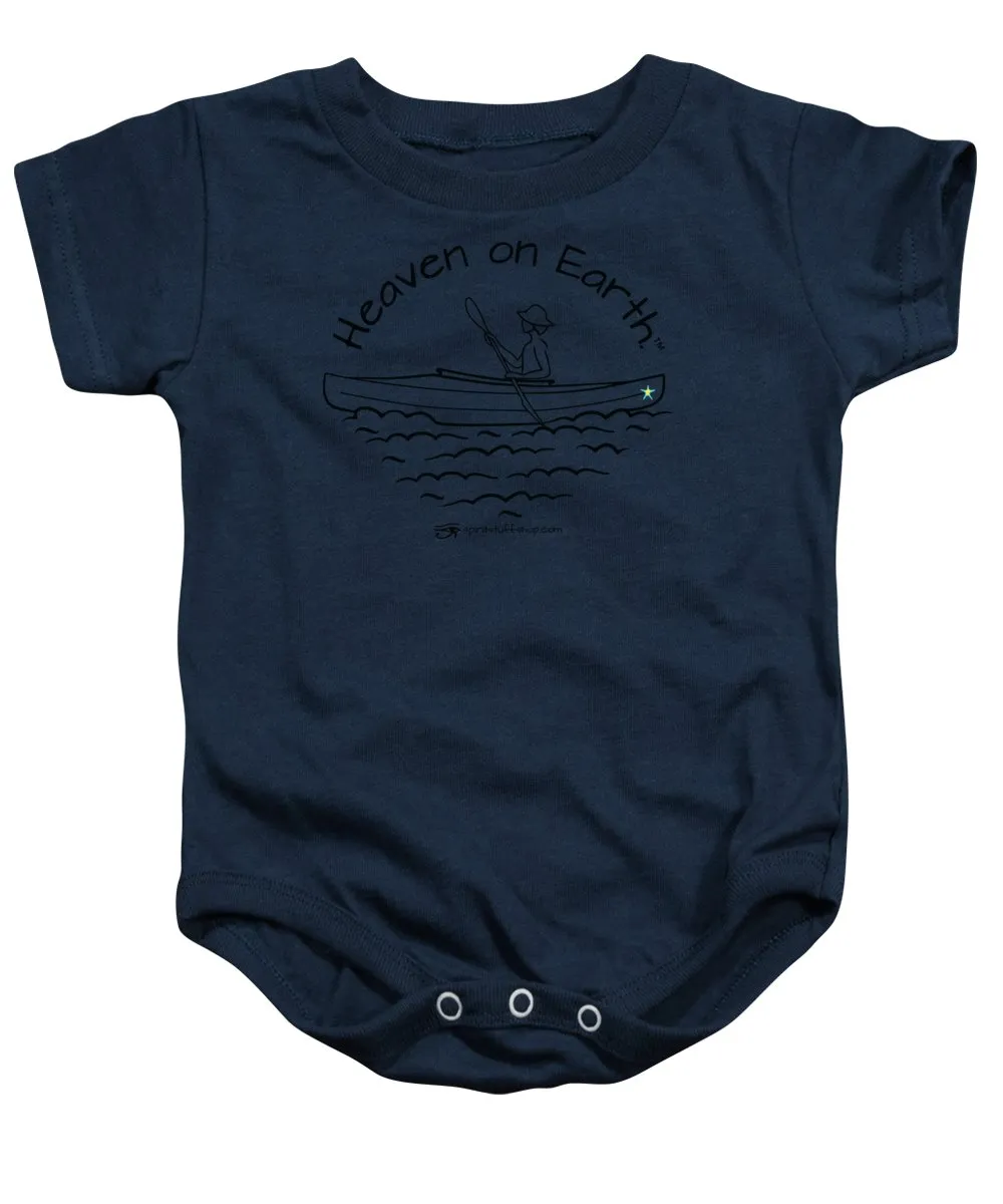 Kayaker Heaven On Earth - Baby Onesie